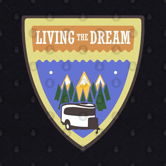 "Living the Dream" Airstream Basecamp by dinarippercreations